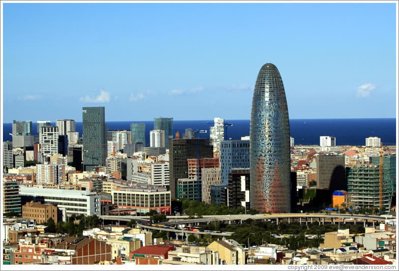 Barcelona Bullet Skyscraper